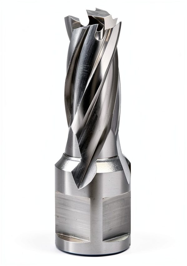 Hougen 12116 1/2 Inch Diameter x 1 Inch Depth of Cut 12,000 Series High Speed Steel Annular Cutter 3/4 Inch Weldon Shank for Magnetic Drills-0