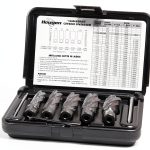 Hougen Rotabroach Magnetic Drill Cutter Kit 2" D.O.C. 5/8‑1‑1/8" Set-0