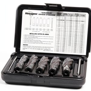 Hougen Rotabroach Magnetic Drill Cutter Kit 2" D.O.C. 5/8‑1‑1/8" Set-0