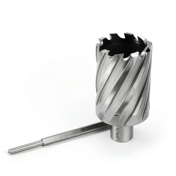 Annular Cutter 1-3/4" HSS 2" Depth with 3/4" Weldon Shank by OSCARBIDE-5