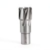 Annular Cutter Set Carbide 8pcs JESTUOUS 3/4 Inch Weldon Shank 1-3/8 Cutting Depth and Cutting Diameter from 1/2 to 1-1/16 Two Flat TCT Bit for Drill Press with 2 Pilot Pins-8