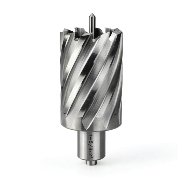 Annular Cutter 1-5/8" x2 OSCARBIDE 3/4" Weldon Shank with Pilot Pin-8