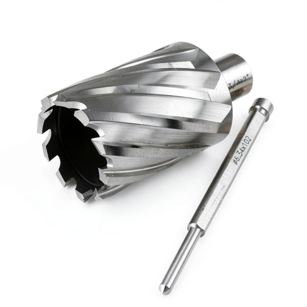 Annular Cutter 1-3/4" HSS 2" Depth with 3/4" Weldon Shank by OSCARBIDE-4
