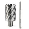 Annular Cutter 1-5/8" x2 OSCARBIDE 3/4" Weldon Shank with Pilot Pin-0