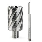 Annular Cutter 1-5/8" x2 OSCARBIDE 3/4" Weldon Shank with Pilot Pin-0