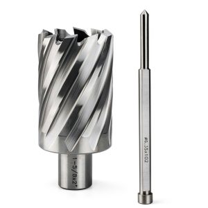 Annular Cutter 1-5/8" x2 OSCARBIDE 3/4" Weldon Shank with Pilot Pin-0