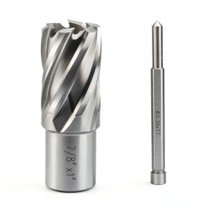 Annular Cutter JESTUOUS 7/8" 3/4" Weldon Shank HSS Slugger Bit-0