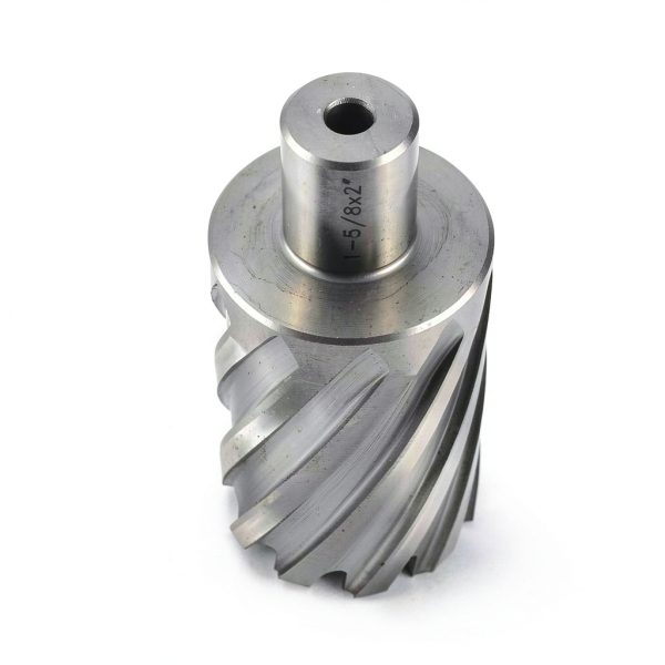 Annular Cutter 1-5/8" x2 OSCARBIDE 3/4" Weldon Shank with Pilot Pin-6