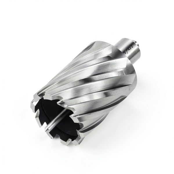 Annular Cutter 1-3/4" HSS 2" Depth with 3/4" Weldon Shank by OSCARBIDE-2