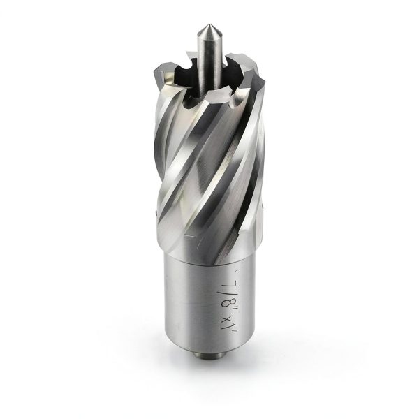 Annular Cutter JESTUOUS 7/8" 3/4" Weldon Shank HSS Slugger Bit-4