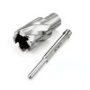 OSCARBIDE 1-1/8"x1 Annular Cutter, 3/4 inch Weldon Shank,1-1/8 inch Cutting Diameter 1 inch Depth of Cut, 2 Flat Mag Drill Bit with Pilot Pin for Magnetic Drill Press,1 Piece-2
