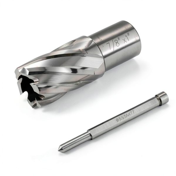 Annular Cutter JESTUOUS 7/8" 3/4" Weldon Shank HSS Slugger Bit-1