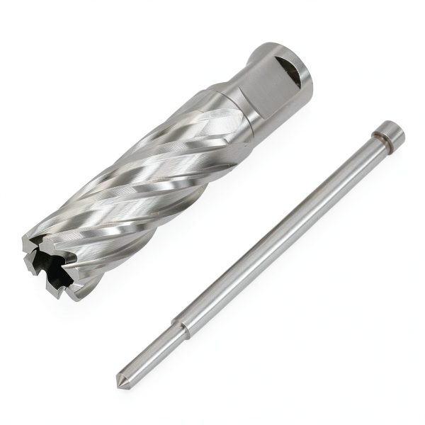 Annular Cutter JESTUOUS 3/4" Weldon Shank 13/16" HSS Slugger Kit-1