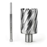 Annular Cutter 1-3/4" HSS 2" Depth with 3/4" Weldon Shank by OSCARBIDE-0
