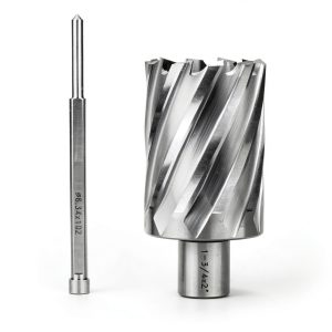 Annular Cutter 1-3/4" HSS 2" Depth with 3/4" Weldon Shank by OSCARBIDE-0