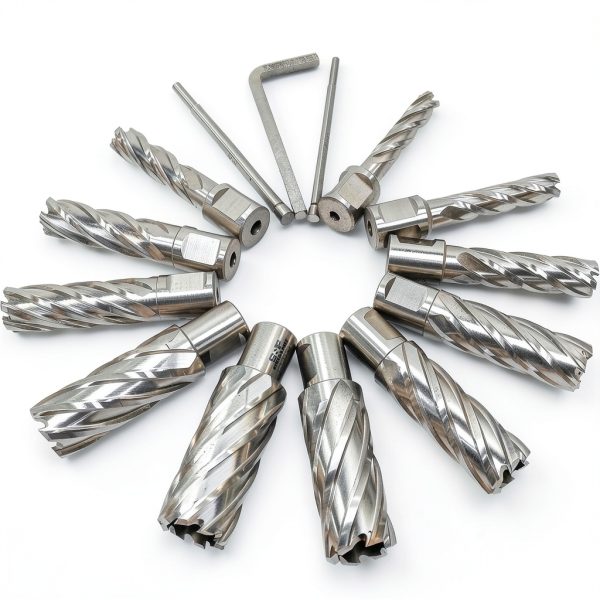 Annular Cutter Set S&F Stead Fast 13pc HSS Pilot Pins 2" Depth-1