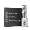 Annular Cutter Set 13 Pcs by S&F STEAD & FAST, Cutting Depth 1" Cutting Diameter 7/16" to 1-1/16" Inch, Mag Drill Bits Kit for Magnetic Drill Press, with 2 Pilot Pins-2